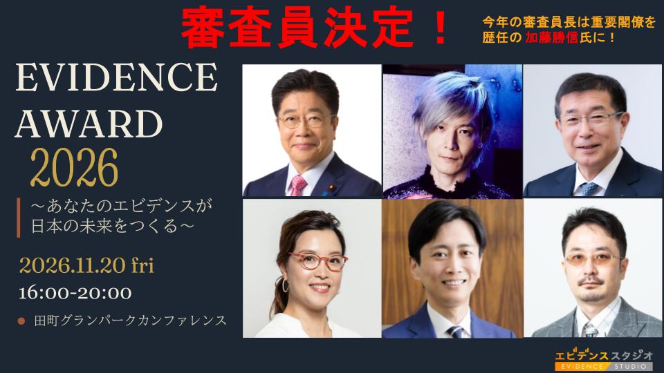 【審査員決定のお知らせ】